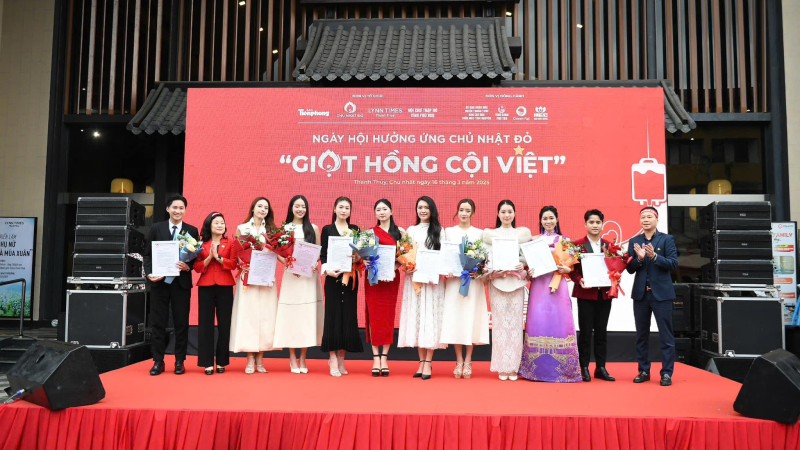 NGÀY HỘI HIẾN MÁU GIỌT HỒNG CỘI VIỆT 2025 | LYNN TIMES THANH THỦY - PHÚ THỌ